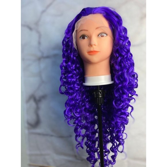 Purple Wig,Violet Purple Wig - Picture 8 of 10
